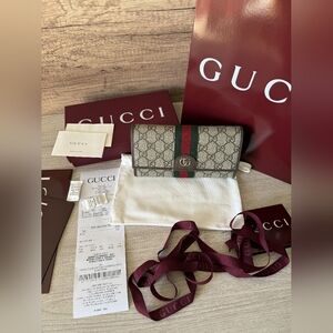 Gucci Ophidia Continental Wallet